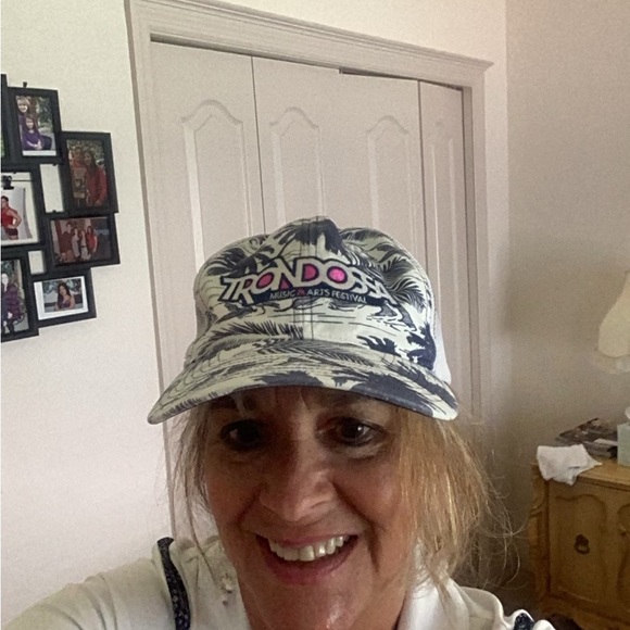 Richardson Ball Cap white blue tropical adjustable st 112P Trondossa fes… - Picture 3 of 10